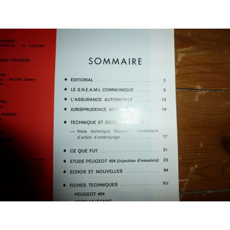 404 inj Revue Technique Peugeot