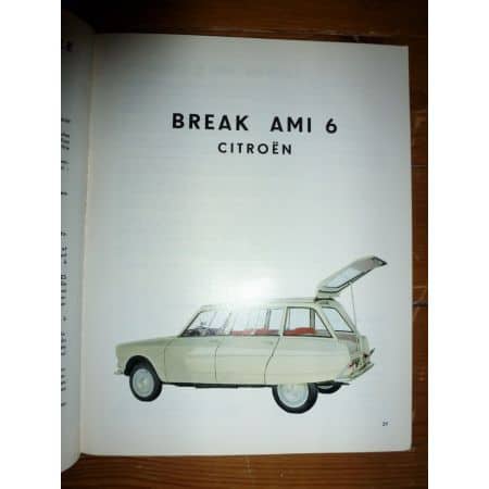 AMI 6 Bk Revue Technique Citroen