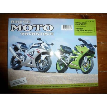 ZX6R CBR900RR Revue Technique moto Honda Kawasaki