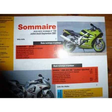 ZX6R CBR900RR Revue Technique moto Honda Kawasaki