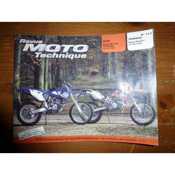 WR400F 250 300GS Revue Technique moto Ktm Yamaha