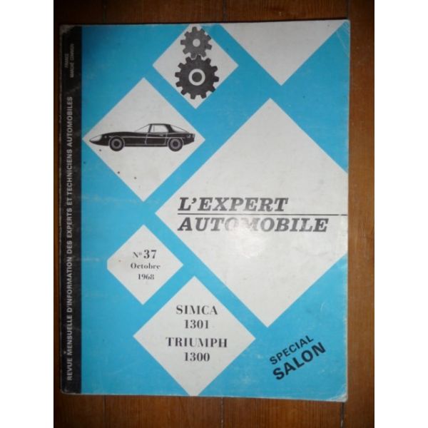 1301 Revue Technique Matra et Simca Talbot Triumph