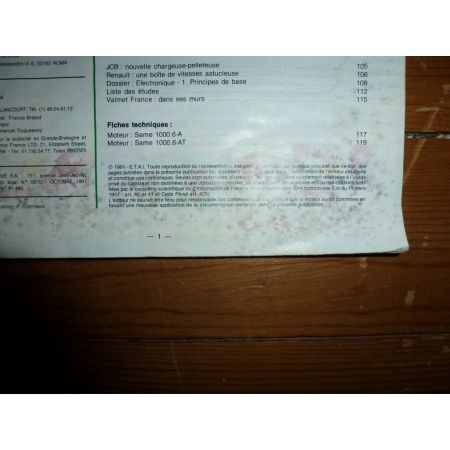 115 135 6115 6135 Revue Technique Agricole Lamborghini