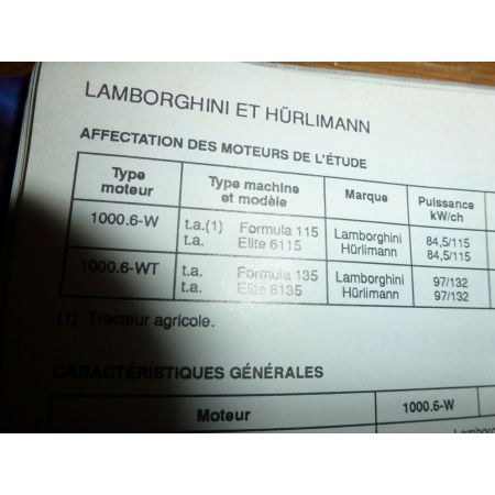 115 135 6115 6135 Revue Technique Agricole Lamborghini
