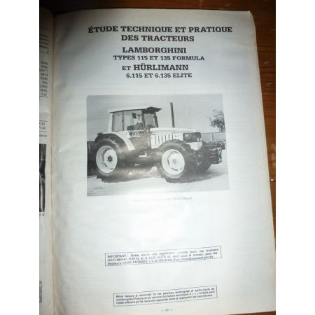 115 135 6115 6135 Revue Technique Agricole Lamborghini