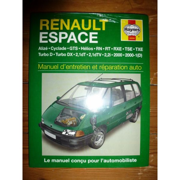 Espace Revue Technique Haynes Renault