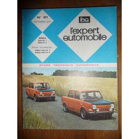 Rallye 1 2 Revue Technique Simca Talbot