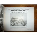 DAX ST70 FZ750 Revue Technique moto Honda Yamaha