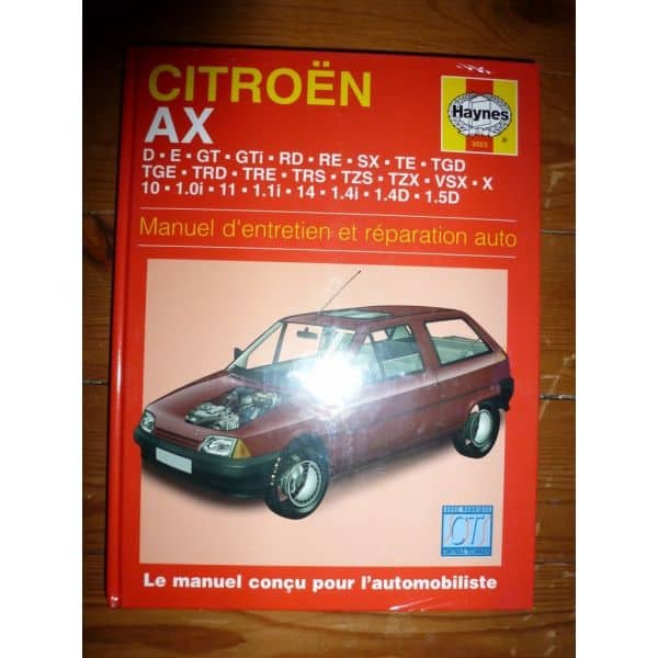 AX Revue Technique Haynes Citroen