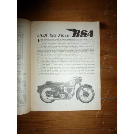 250cc Revue Technique moto Bsa