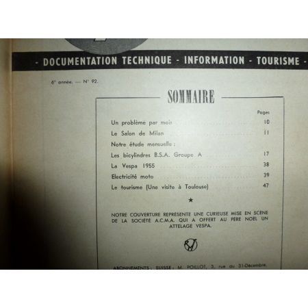 Groupe A Revue Technique moto Bsa