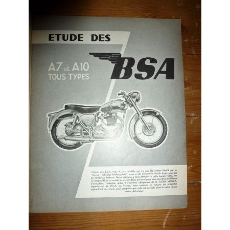 Groupe A Revue Technique moto Bsa