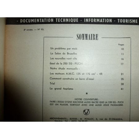 Type 4R 125/175 Revue Technique moto Amc