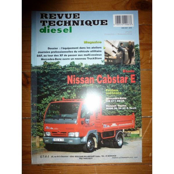 Cabstar E Revue Technique Nissan
