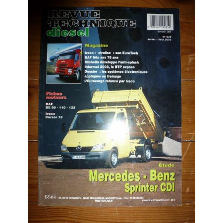Sprinter CDI Revue Technique Mercedes