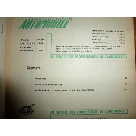 Salon 1948 Revue Technique