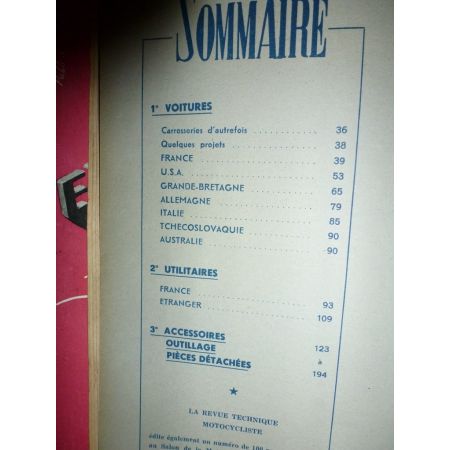 Salon 1951 Revue Technique