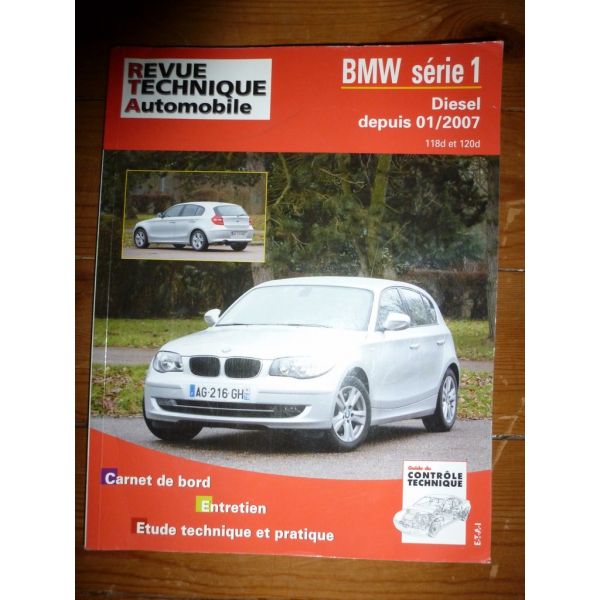 BMW SERIE 1 DIESEL depuis 01/2007 RRTAB0739.5 Revue technique