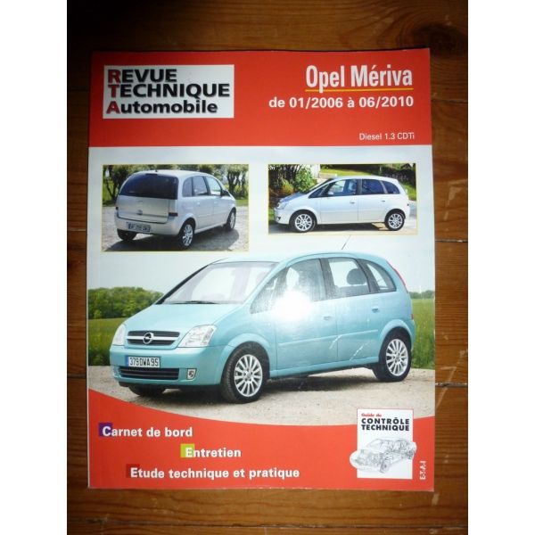 MERIVA 06-10 Revue Technique Opel