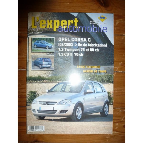 Corsa C 03- Revue Technique Opel