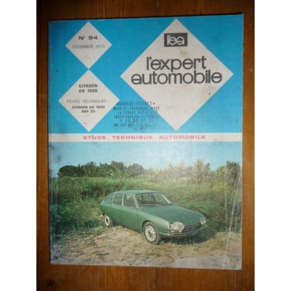 GS 1220 Revue Technique Citroen