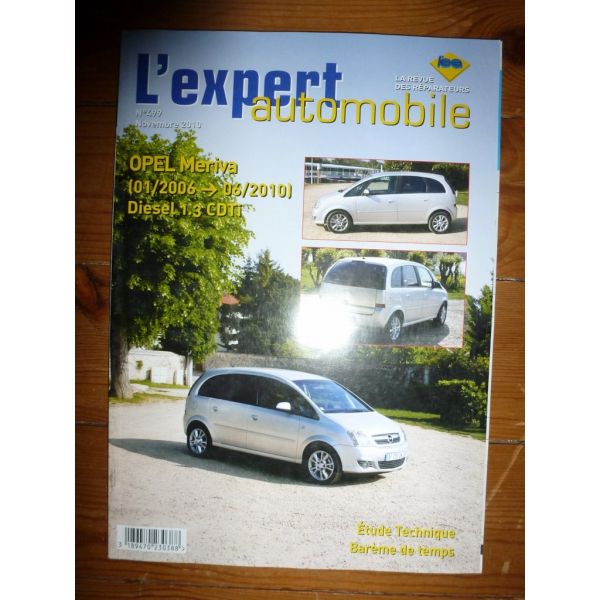 MERIVA 1.3L CDTI 06- Revue Technique Opel