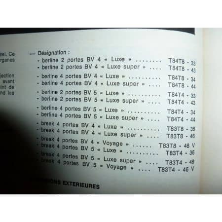 KADETT D Revue Technique Opel