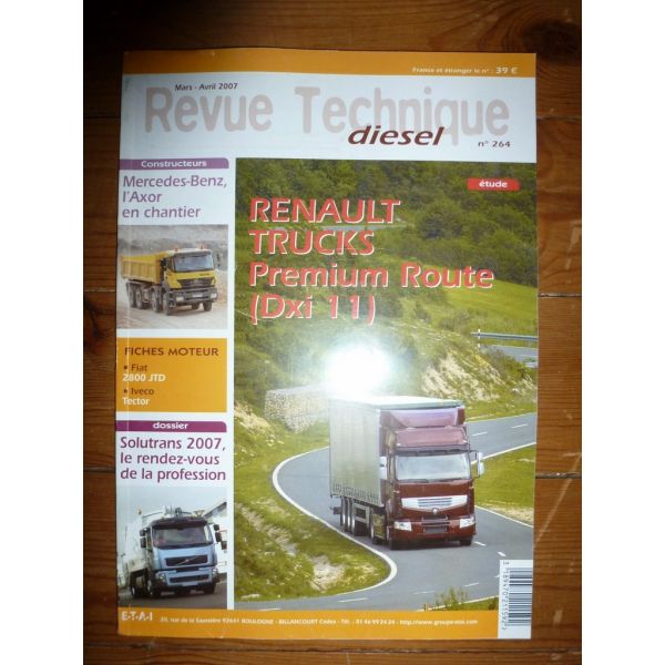 Premium Dxi 11 Revue Technique PL Renault