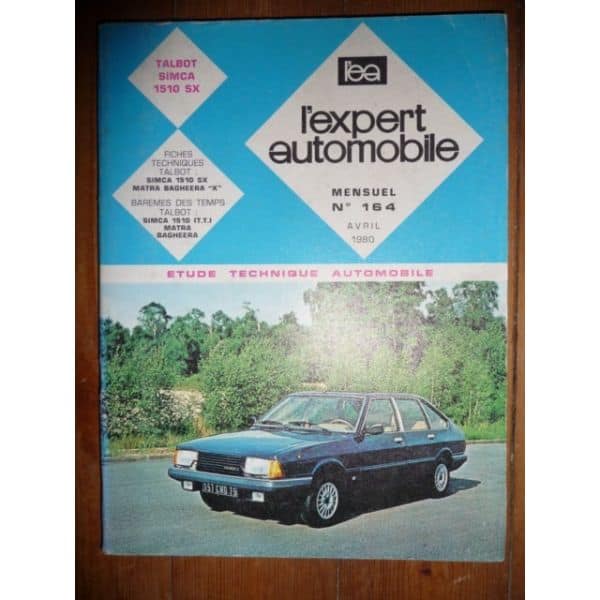 1510 SX Revue Technique Simca Talbot
