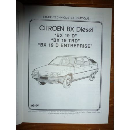 BX Die Revue Technique Citroen