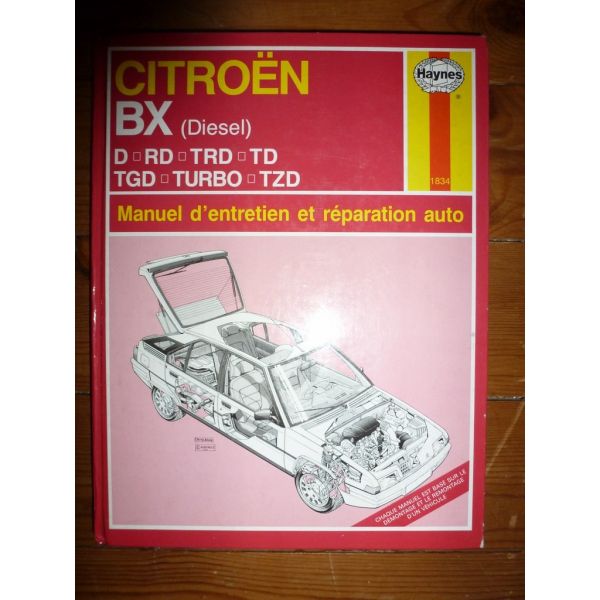 BX die Revue Technique Haynes Citroen
