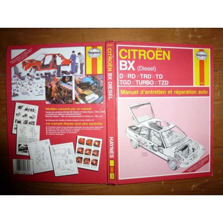 BX die Revue Technique Haynes Citroen