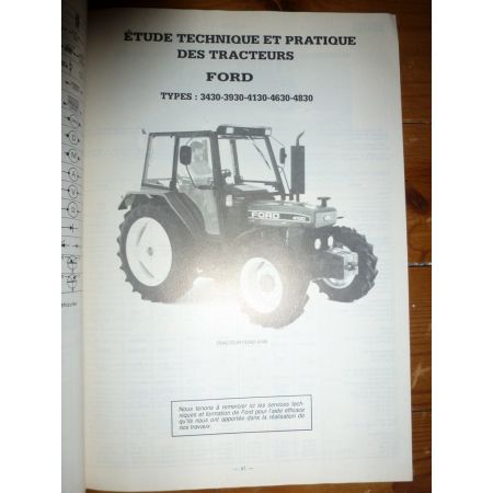 3430 3930 4130 4630 4830 Revue Technique Agricole Ford