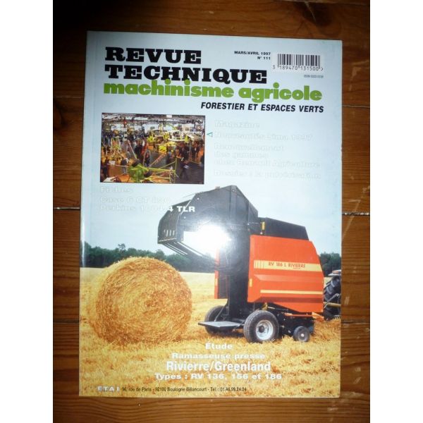 RV136 156 186 Revue Technique Agricole Rivierre Casalis