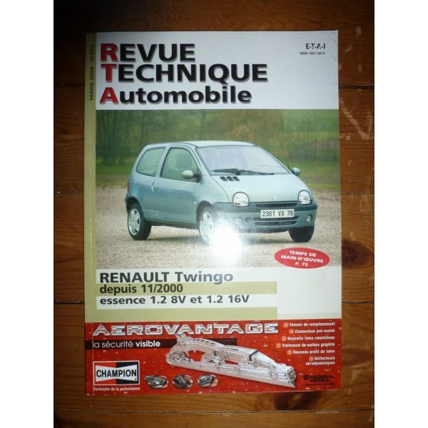 Twingo Evol 00- Revue Technique Renault