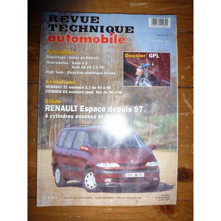 ESPACE 3  97- Revue Technique Renault