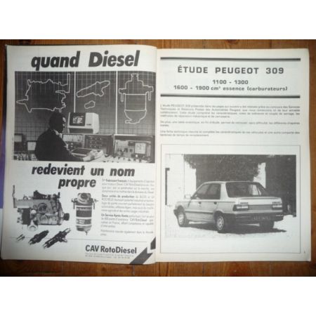 309 Ess Revue Technique Peugeot