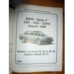 RTA Revues techniques BMW SERIE 5 520i - 525i - 524td Essence et Diesel depuis 1989