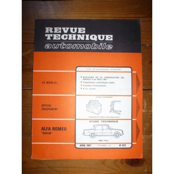 Giulia Revue Technique Alfa Romeo