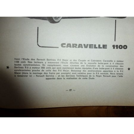 R8 Major Revue Technique Renault