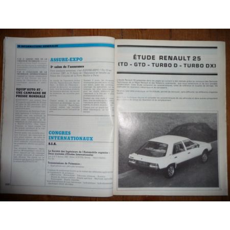 R25 D TD Revue Technique Renault