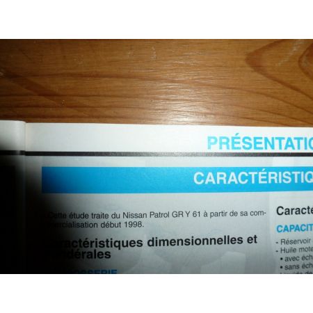 Patrol GR 98- Revue Technique Nissan