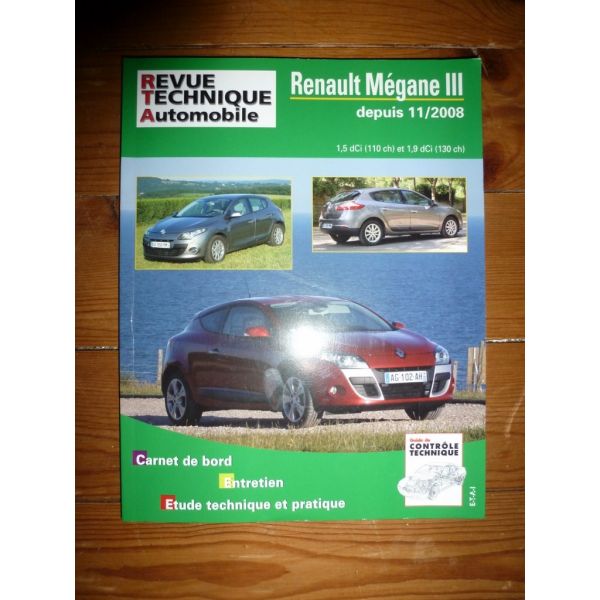 Megane III 08- Revue Technique Renault