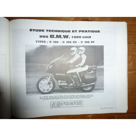 XT125 SR125 K100 Revue Technique moto Bmw Yamaha