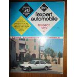 505 1986 Revue Technique Peugeot