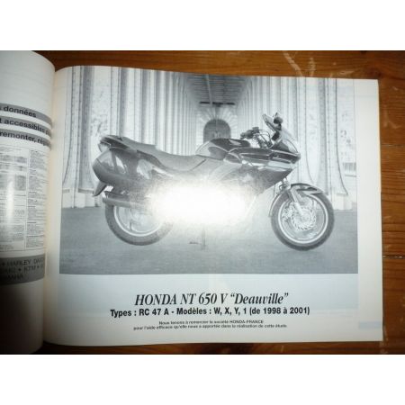 X9 NT650 Deauville Revue Technique moto Honda Piaggio