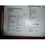 505 1986 Revue Technique Peugeot