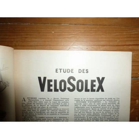 Velosolex Revue Technique moto