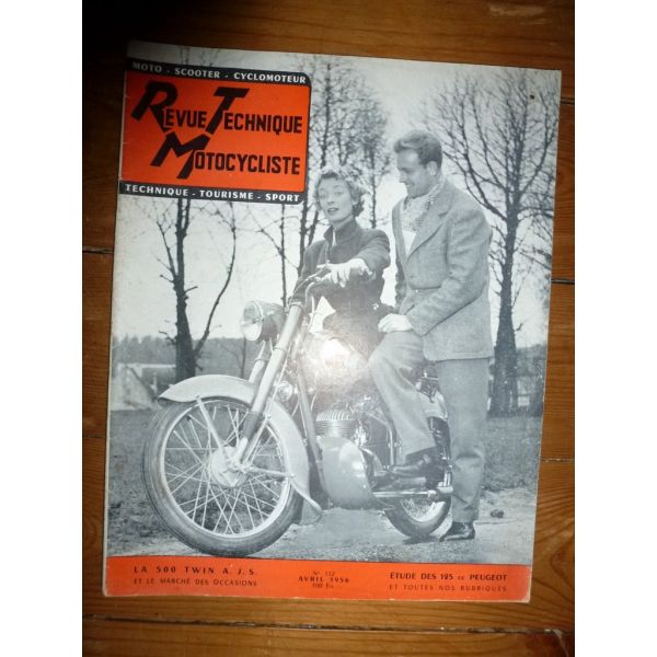 500 TWIN 125 Revue Technique moto Ajs Peugeot