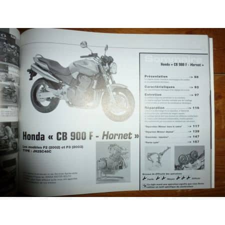 SV650 CB900F Hornet Revue Technique moto Honda Suzuki